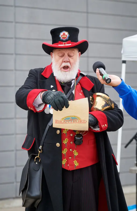 Brantford Town Crier David McKee